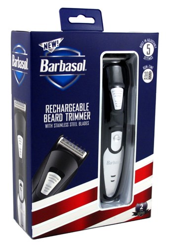 Barbasol Beard Trimmer Rechargeable 5 Settings (98810)<br><br><br>Case Pack Info: 12 Units