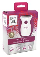 Pure Silk Foil Shaver Wet & Dry Mini Battery Operated