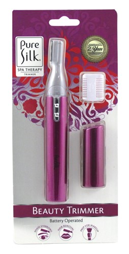 Pure Silk Beauty Trimmer Battery Operated (98824)<br><br><br>Case Pack Info: 12 Units