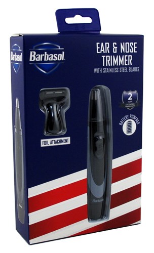 Barbasol Trimmer Ear & Nose With Foil Attach Battery Power (98832)<br><br><br>Case Pack Info: 12 Units