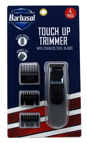 Barbasol Trimmer Touch-Up Compact Battery Power 4 Piece (98833)<br><br><br>Case Pack Info: 12 Units