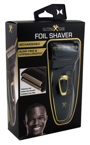 Cutting Edge Shaver Foil Rechargeable Bump-Free (98835)<br><br><br>Case Pack Info: 12 Units