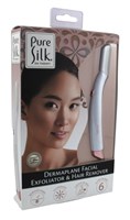 Pure Silk Dermaplane Facial Exfoliator & Hair Remover (98853)<br><br><br>Case Pack Info: 12 Units