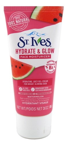 St Ives Face Moisturizer Watermelon Hydrate + Glow 3oz (99002)<br><br><br>Case Pack Info: 12 Units