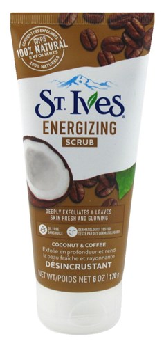 St Ives Scrub Energizing Coconut & Coffee 6oz (99004)<br><br><br>Case Pack Info: 6 Units