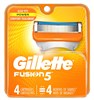 Gillette Mens Fusion 5 Refills 4 Count (99168)<br><br><br>Case Pack Info: 48 Units