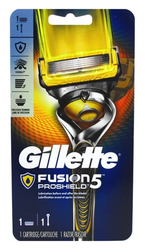 Gillette Mens Fusion 5 Proshield Razor + Cartridge (99171)<br><br><br>Case Pack Info: 24 Units