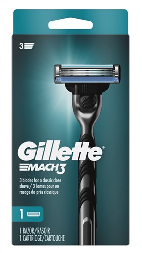 Gillette Mens Mach 3 Razor (99201)<br><br><br>Case Pack Info: 36 Units