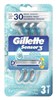 Gillette Mens Sensor 3 Cool Razor Disposable 3 Count (99230)<br><br><br>Case Pack Info: 12 Units