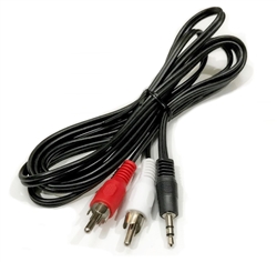 Part 201423 3.5mm stereo y cable
