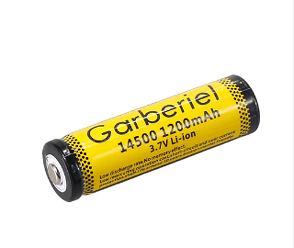 LED Flashlight Ultrafire Battery - Gabriel 14500 Powered 1200ma 3.7V