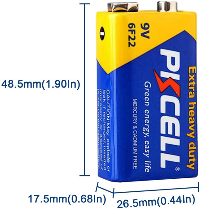 Super Heavy Duty 6f22/9V Battery - China Battery and Dry Battery price
