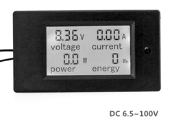 LCD DC Power display LED Voltmeter