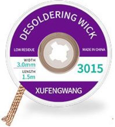 Desoldering Wick Copper Braid w/ Rosin for Soldering for Wiring | WiredCo