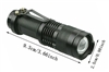 LED Tactical Military Grade Flashlight