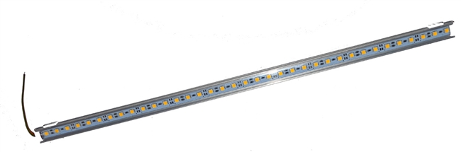 LED Strip Light Alumnum Surface Mount SMT 3000k White 20 inch low voltage  12vdc 14 vlots