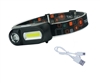 Mini Waterproof XPE COB LED 6-mode Headlight Headlamp USB 18650 Rechargeable | WiredCo