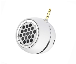 A Plug and play amplified speaker as you will plug into the 3/5mm Aux jack