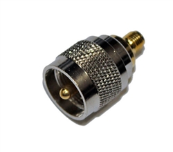 SMA Female Jack to UHF PL-259 Male Plug Ham Radio Adapter | WiredCo