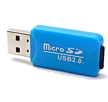 USB 2.0 Micro SD High Speed Mini External TF Memory Card Reader Adapter