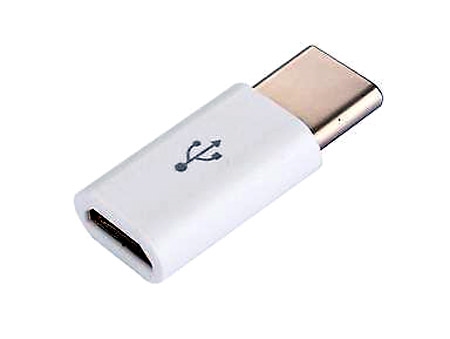 Micro Female USB to 3.1 Type C Male Charging & Data Adapter Converter