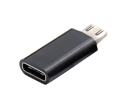 3.1 OTG Female. Micro  Male USB to 3.1 Type C Female Charging & Data Adapter | WiredCo