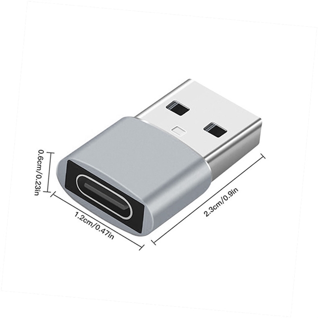  USB C Adapters 4 Pack, USB C to USB 3.0 OTG Adapter