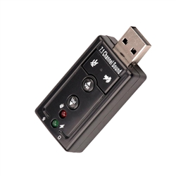 USB AUDIO Stereo sound card adapter DM-SC02 Soundcard 3 5 mm