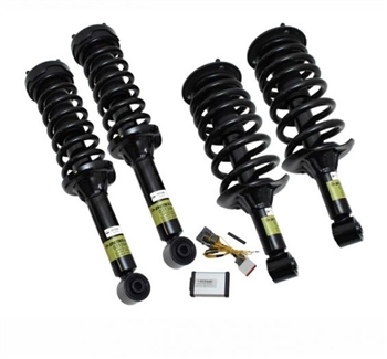 04658A - Air Spring to Coil Conversion Kit - By Dunlop - Includes 4 Struts and ECU Disabling Unit - Fits 2009-2016 For Discovery 4