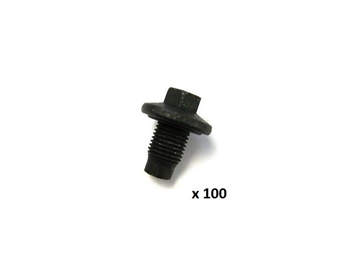1013938X - Quantity of 100 of Oil Sump Plug - Drain Plug for Puma, TDV6, TDV8, 4.2, and 4.4 - For Defender, Range Rover Sport, Discovery 3 & 4 and Range Rover L322