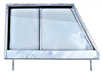 320854G-GALV - GLAZED Galvanised For Series 2 Door Top Left Hand (S)