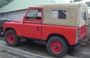 331259SA - Full Hood in Sand for LWB Fits Land Rover Series