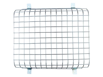 345985.L - Front Zinc coated Lamp Guards - Mesh Style - For Defender and Series - Comes as Single Lamp Guard