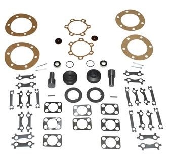 532268 - Swivel Pin Conversion Kit for Land Rover Series 2 - Swivel Housing Pins, Bearings, Seals, Bushes and Gaskets