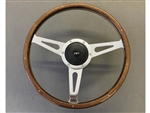 53SPCW - Mountney Light Wood Rim 15" Steering Wheel for Land Rover Defender - Without Boss