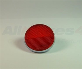 551595 - Red Reflector - Round Style for Defender up to 1994 and Series