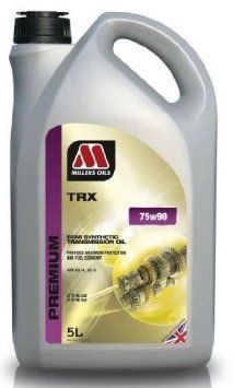 5522GS - Millers Oil - 5L TRX Semi-Synthetic Transfer and Differential Oil 75w90 GL5 (5 Litres)