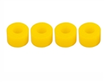 552818PY-YELLOW - Shock Absorber Bushes in Polyurethane in Black for Defender, Discovery and Range Rover Classic - Kit of 4 Bushes