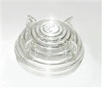 600855 - Military Side Lamp Lens for Land Rover - Glass Screw In Style - For Series Military