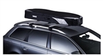 6035 - Thule Ranger 500 Roof Box - Black and Silver Foldable Roox Box