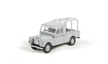 76LAN1109001 - Die-Cast For Land Rover Series 1 Truck Cab in Grey - Scale 1:76