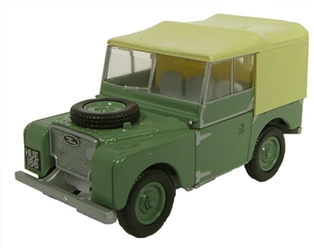 76LAN180001 - Die-Cast For Land Rover Series 1 - 80in in Sage - Scale 1:76