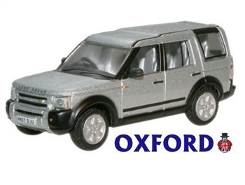 76LRD002 - Die-Cast For Land Rover Discovery 3 in Silver - Scale 1:76