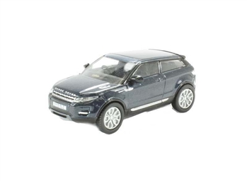 76RR003 - Die-Cast For Range Rover Evoque Mk 1 Coupe in Baltic Blue - Scale 1:76 Model Car