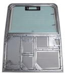 ALR6852-SGGHH - Galvanised Rear Door Heated High Level Brake Glazed to fit Defender (Galv Steel Skin)  83-02 (S)
