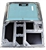 ALR6852GALVHH - Galvanised Rear Door Heated High Level Brake Glazed to fit Defender (Aluminium Skin) 83- 02 (S)