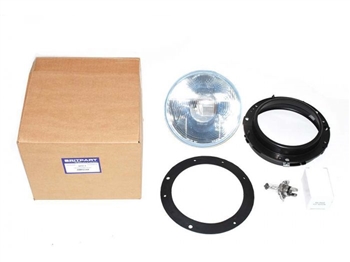 AMR2344 - Headlamp for Land Rover Defender and Range Rover Classic - Fits Without Self-Levelling - Right Hand Drive