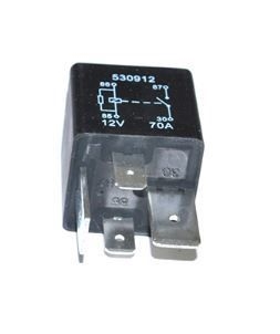 AMR3773G - Genuine ABS Relay - Black - For Defender (from 1994-2006), Discovery 1 Heated Window and ABS and Freelander 1 ABS Pump