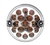 AMR6527LEDCL - NAS Style LED Indicator Light for Land Rover Defender - Can be Used in SVX Front Headlamp Surrounds