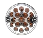 AMR6527LEDCL - NAS Style LED Indicator Light for Land Rover Defender - Can be Used in SVX Front Headlamp Surrounds